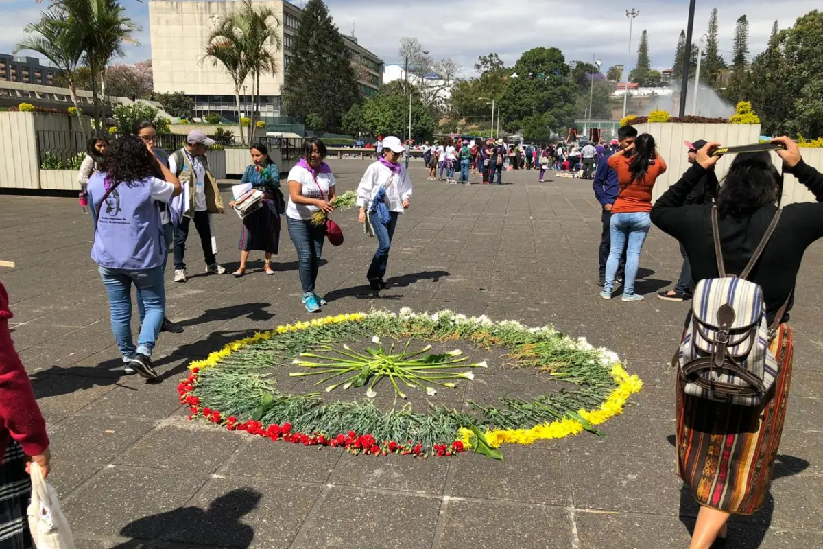 Manifestacion del día de la mujer, 