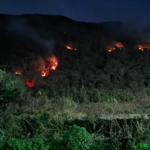 Sacatepéquez incendio San Juan Gascón ,