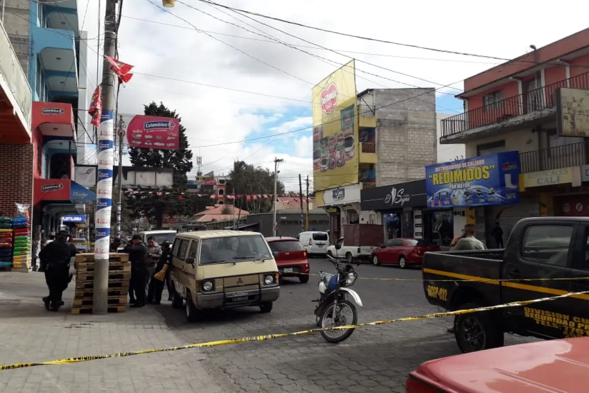 En un confuso accidente una mujer resultó herida