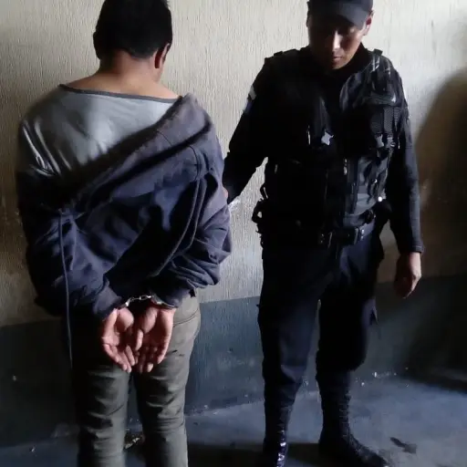 Presunto extorsionista capturado en Quetzaltenango