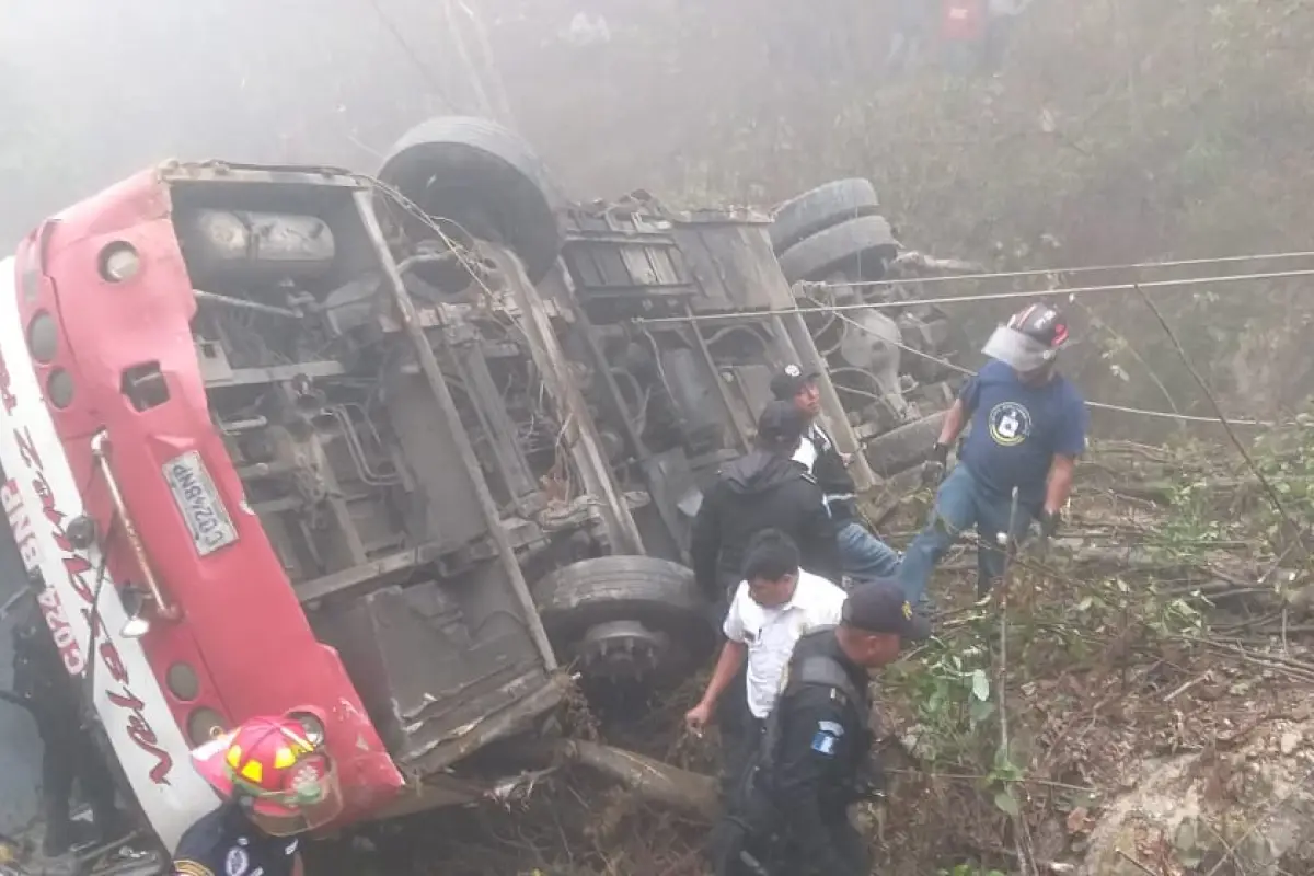 accidente de bus nahualá Sololá Emisoras Unidas, 