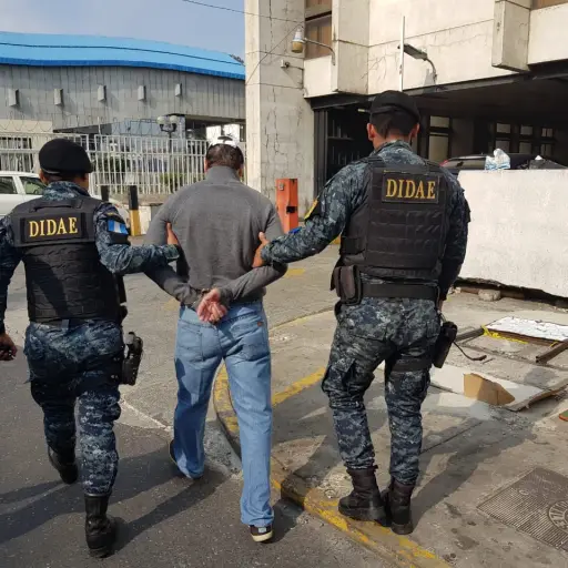 Capturas por servicio ilegal de seguridad privada