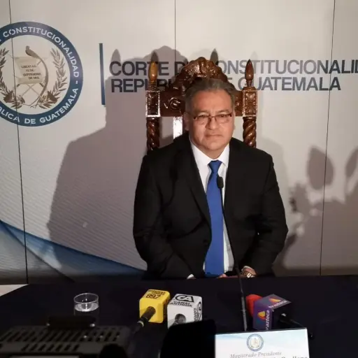 Presidente de la CC indicó que las decisiones de la Corte deben acatarse, Foto de Lester Ramírez