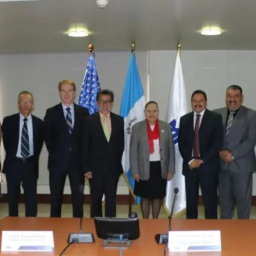 Embajada de EEUU y MP firman convenio. Foto: MP