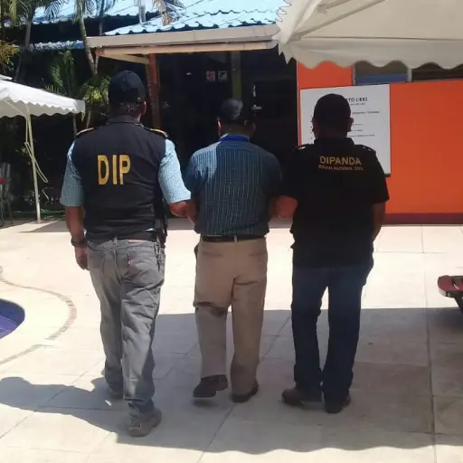 Capturas en Alta Verapaz. Foto: PNC