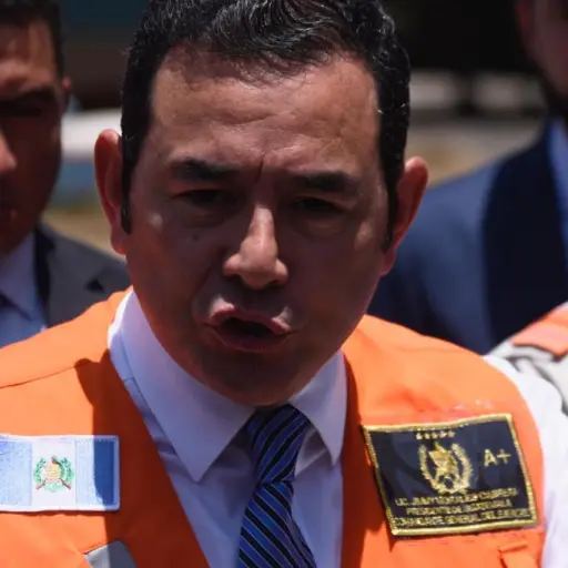 Jimmy Morales dice que Guatemala quiere elecciones electorales y no elecciones judiciales. Foto de Herlindo Zet.