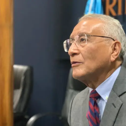 Jimmy Morales criticó el proceso electoral por lo cual el Presidente del TSE le respondió. Foto de Henry Montenegro