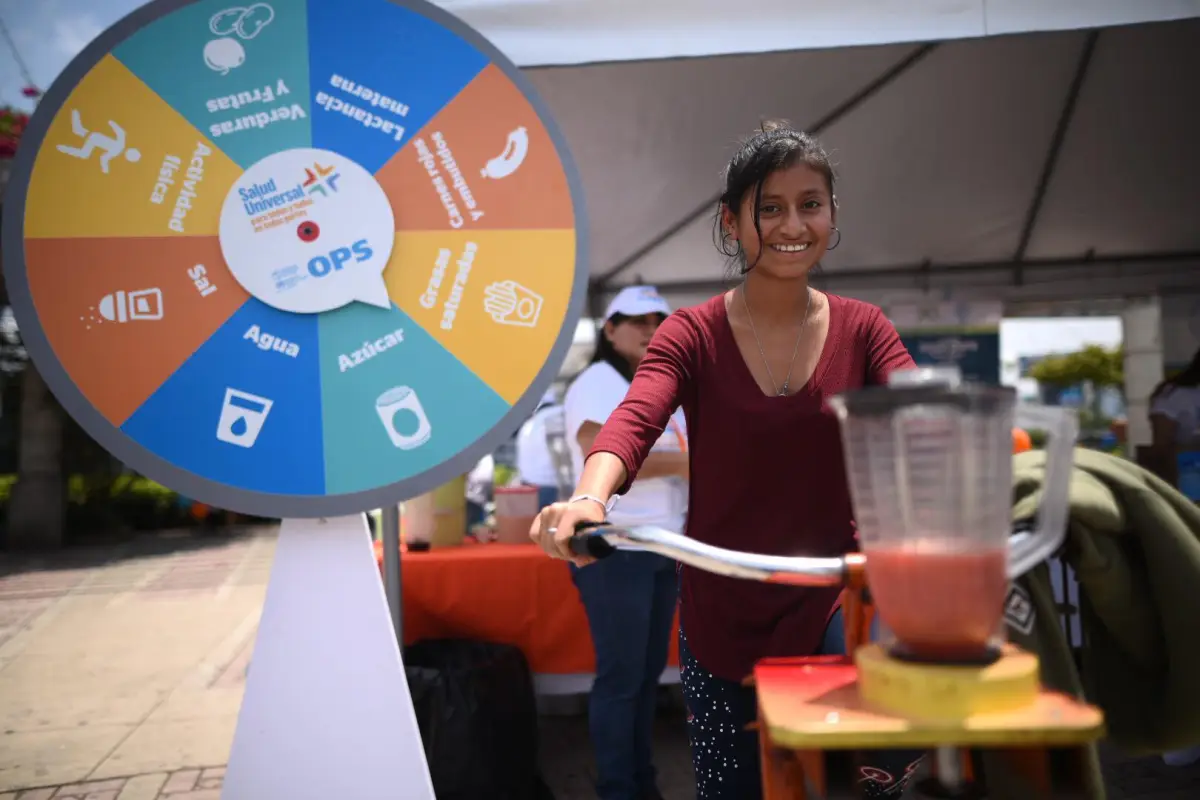 Varias actividades se realizaron en el Día Mundial de la Salud. Fotografía Edwin Bercián 