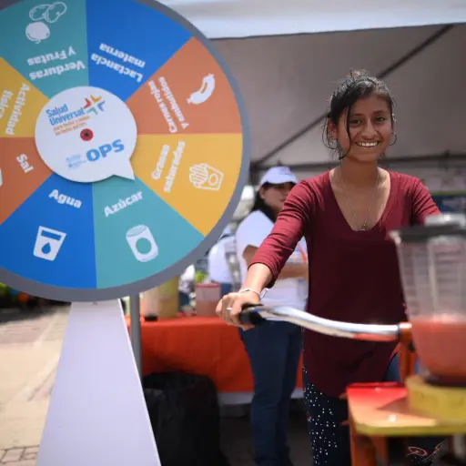 Varias actividades se realizaron en el Día Mundial de la Salud. Fotografía Edwin Bercián 