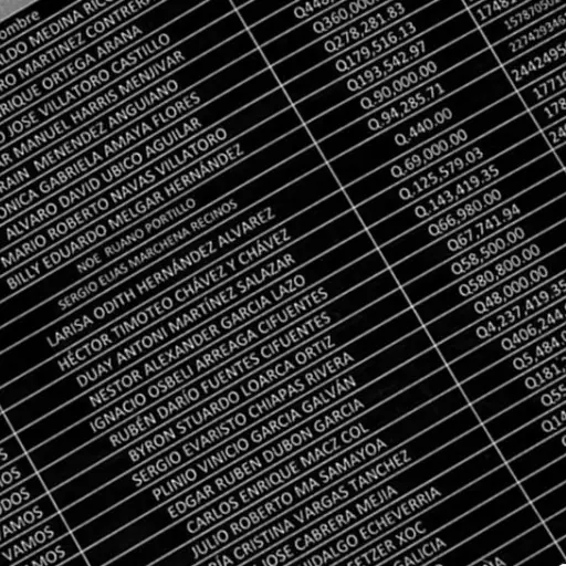 lista contratistas ,