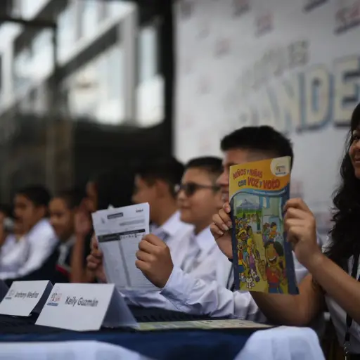 El proceso para el empadronamiento para las elecciones infantiles fue lanzado este día, Foto: Publinews