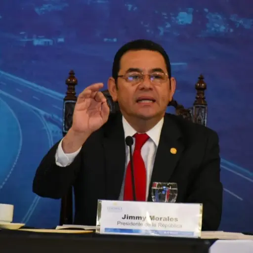 Los votos que obtuvo Jimmy Morales nadie ha tenido tantos como él, dijo. Foto de archivo