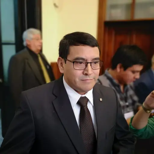 Edwin Salazar Contralor General de Cuentas Emisoras Unidas ,