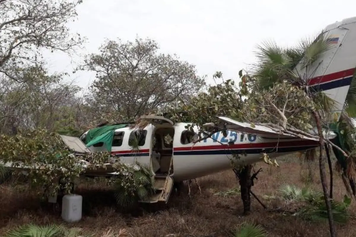 avioneta oculta en Petén, 