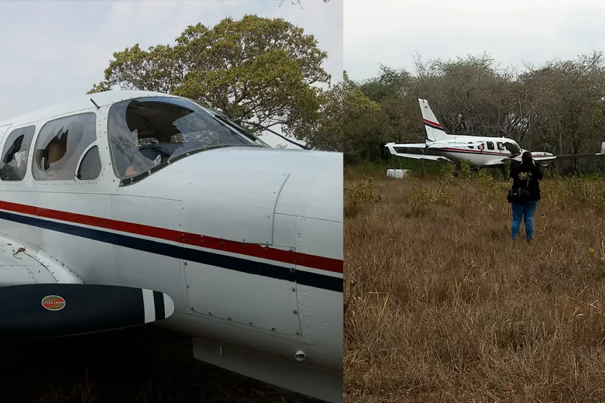 Destruyen Avioneta Petén Emisoras Unidas Guatemala, 