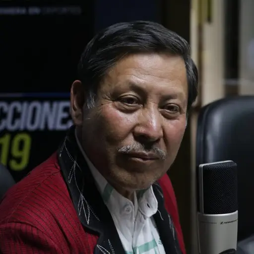 El candidato presidencial Pablo Ceto habló de su propuesta política. Foto: Alejandro Chet