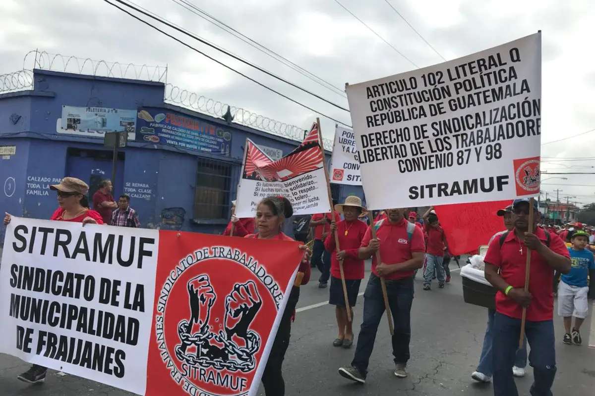 Miles de personas del sector laboral saldrán a manifestar por el Día del Trabajo