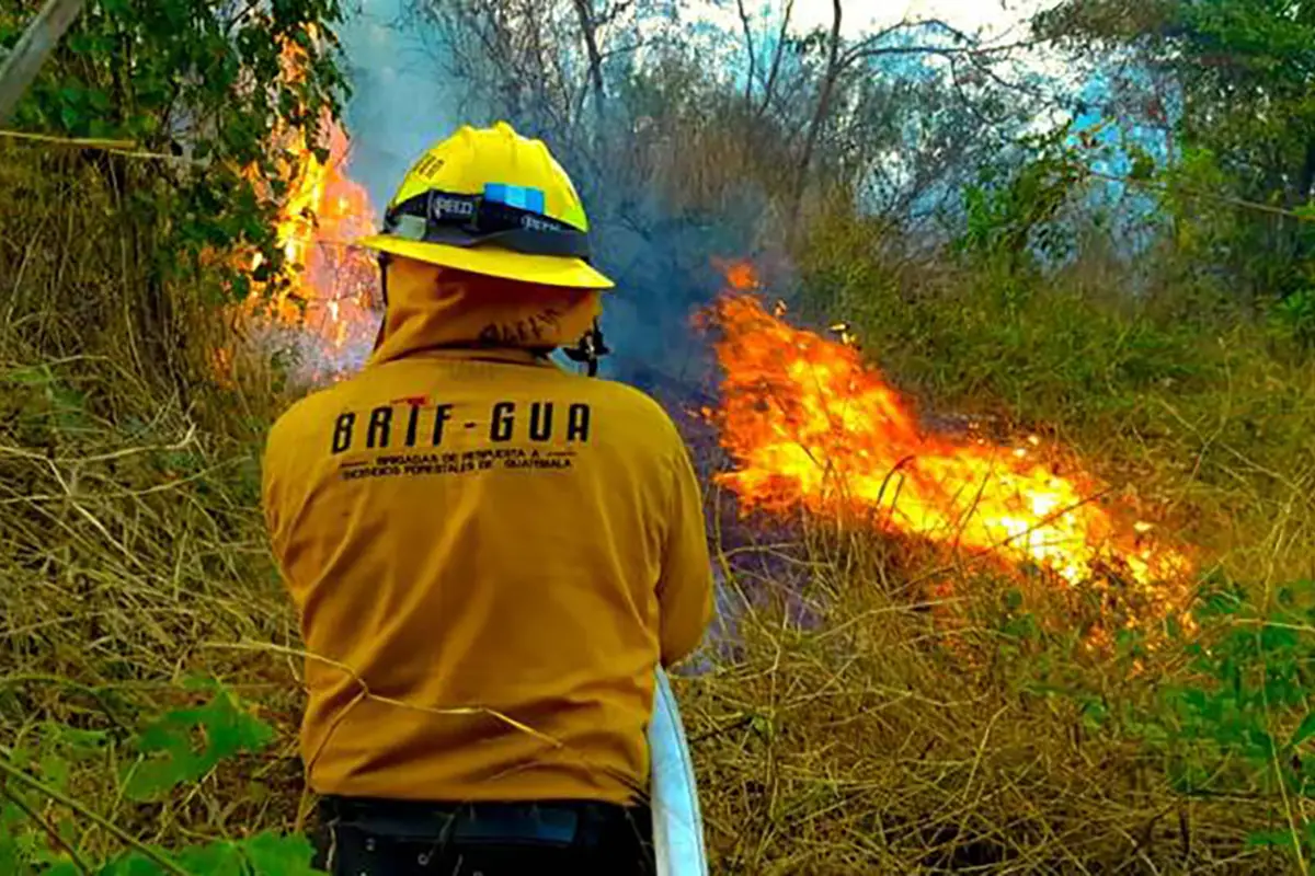 Incendio forestal Petén Emisoras Unidas Guatemala, 