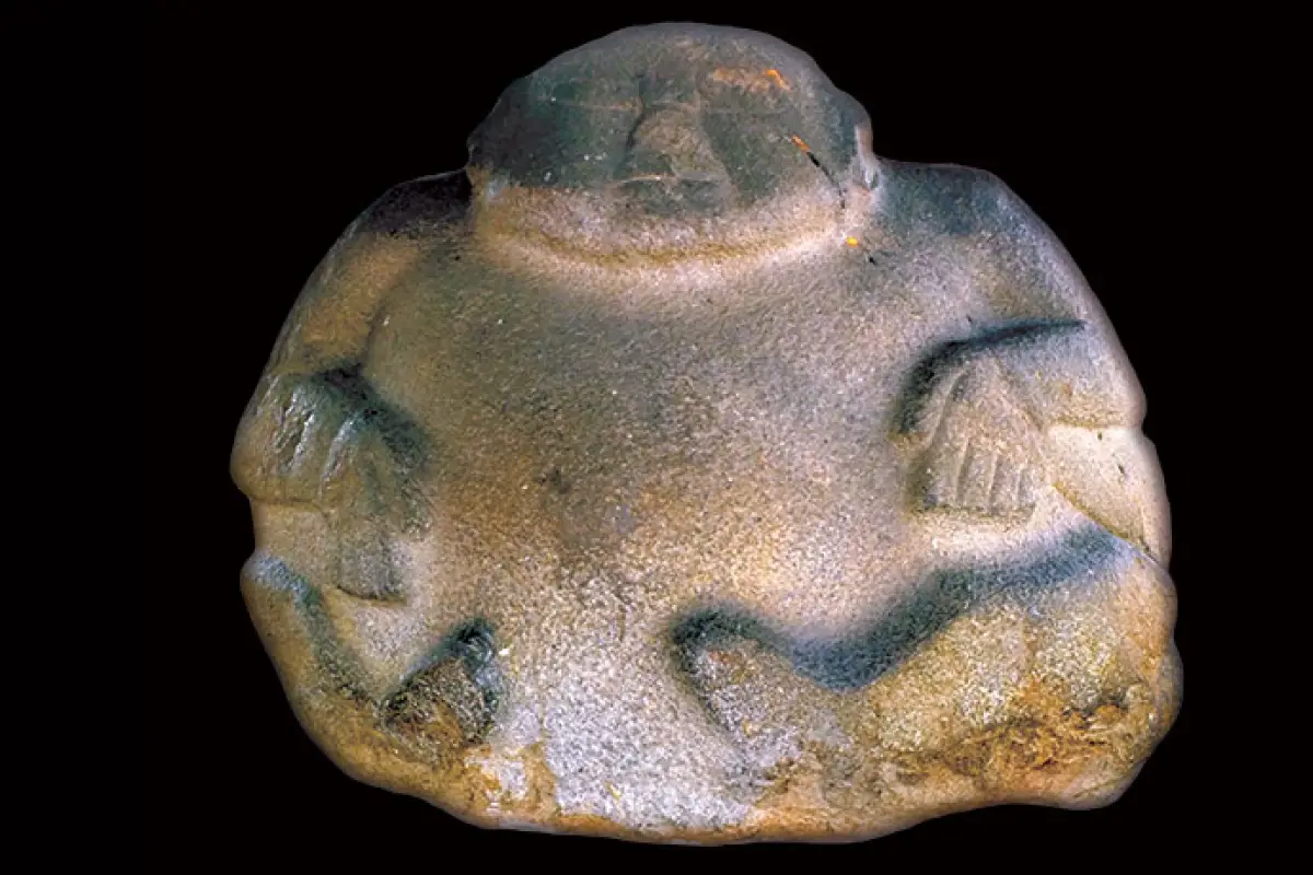 Barrigón: Escultura magnetizada