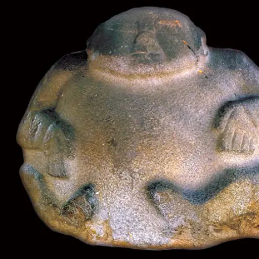 Barrigón: Escultura magnetizada