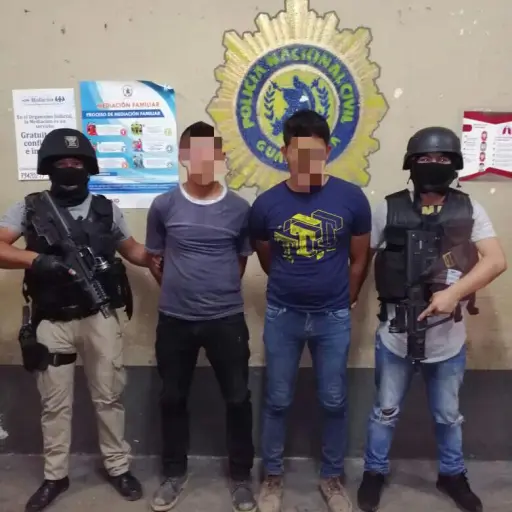 Secuestradores capturados  en Chiquimula