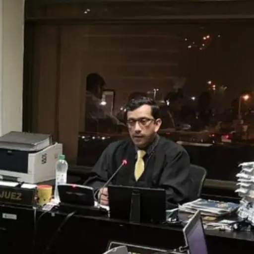 El juez Víctor Cruz fue denunciado por Thelma Aldana, luego de revelar información del caso bajo reserva. Foto de archivo.