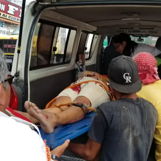 Mujer muere en accidente en Mazatenango