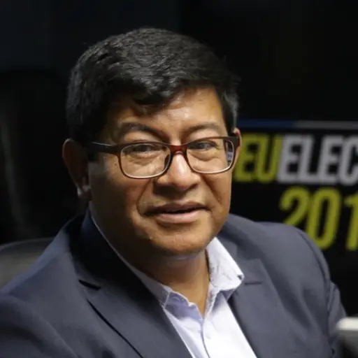 El candidato presidencial de Convergencia, Benito Morales, habló sobre su propuesta política. Foto: Alejandro Chet