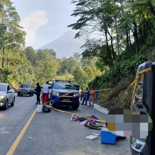 Accidente Pirineos Emisoras Unidas Guatemala ,