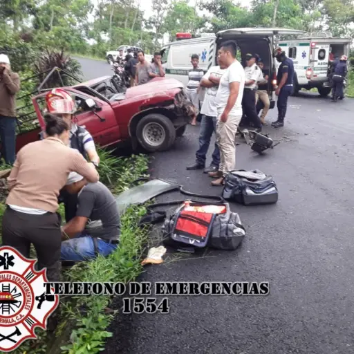 Accidente en El Tumbador, San Marcos.