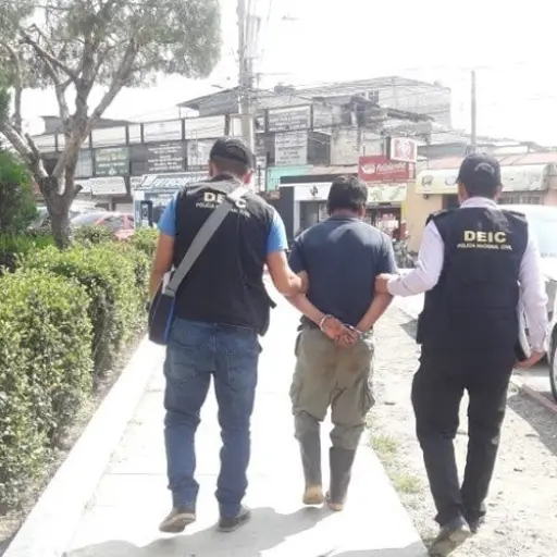 Presunto violador capturado en Quetzaltenango