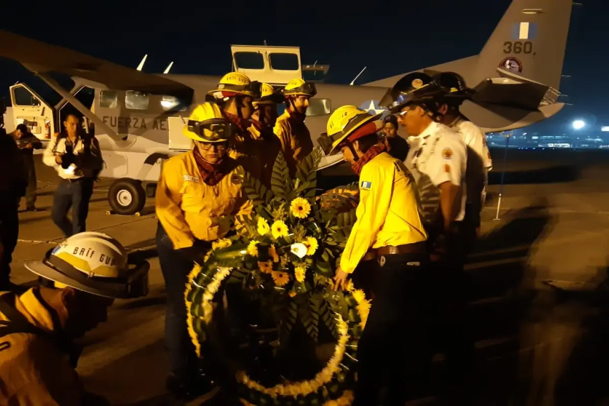 Muerte bombero forestal Vicente Julajúj Petén Emisoras Unidas Guatemala, 