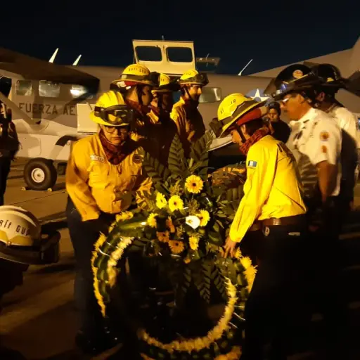 Muerte bombero forestal Vicente Julajúj Petén Emisoras Unidas Guatemala ,