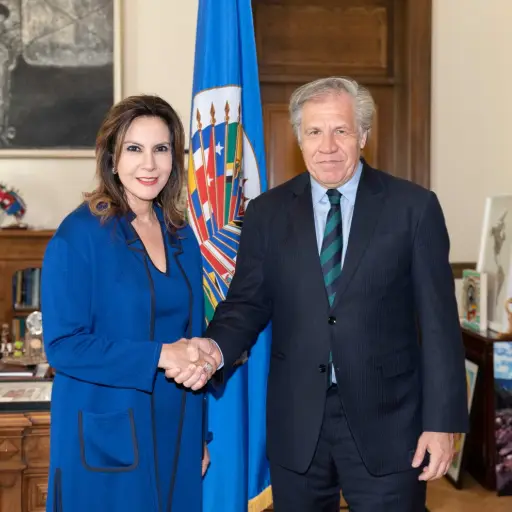 Zury Rios OEA Luis Almagro Emisoras Unidas Guatemala ,