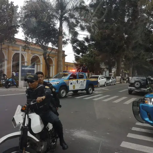 La PNC tuvo que montar un operativo para buscar a los responsables. Foto: Oscar Canel