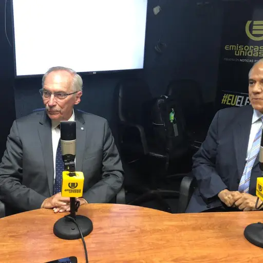 Edmond Mulet y Jorge Pérez dieron a conocer la propuesta política.