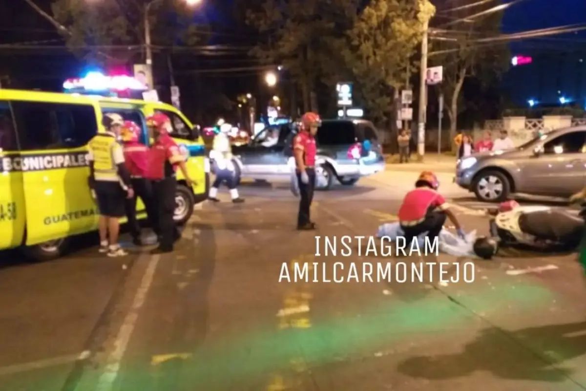 Accidente en la Reforma.