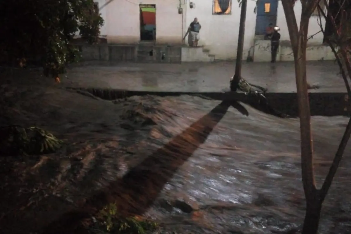 Inundaciones por lluvias en El Progreso