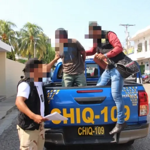 Presunto asesino capturado