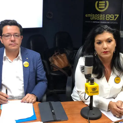 Julio Héctor Estrada y Yara Argueta aseguran que le apuestan al mejoramiento económico.