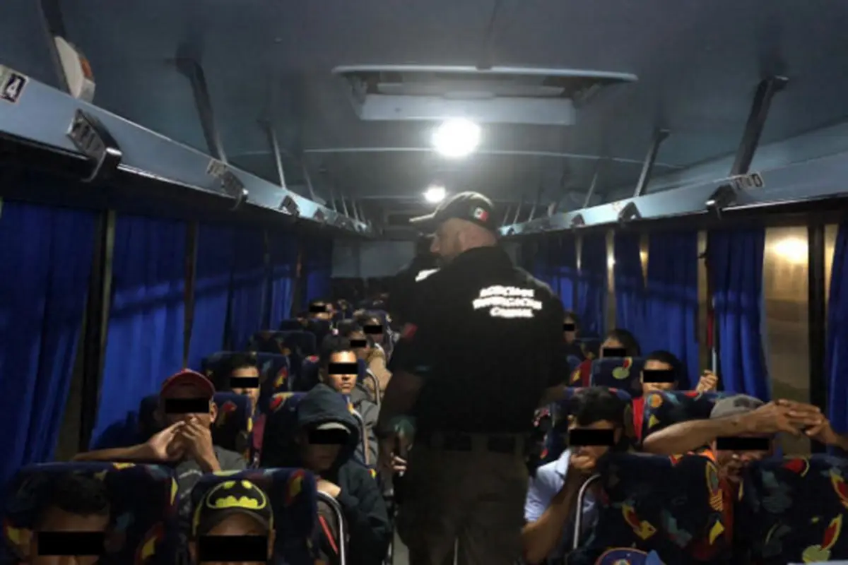 Rescatan a 161 guatemaltecos migrantes en el sur de México.
Foto con fines ilustrativos 