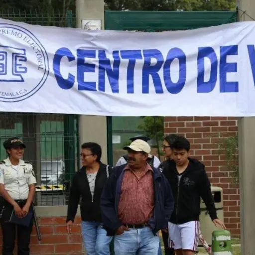 Centro de votación ,