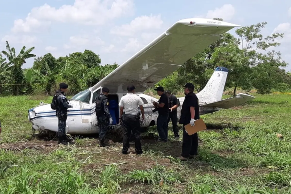 Avioneta localizada en Escuintla