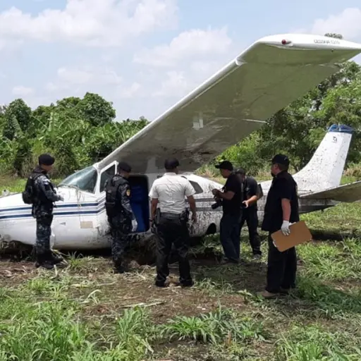 Avioneta localizada en Escuintla