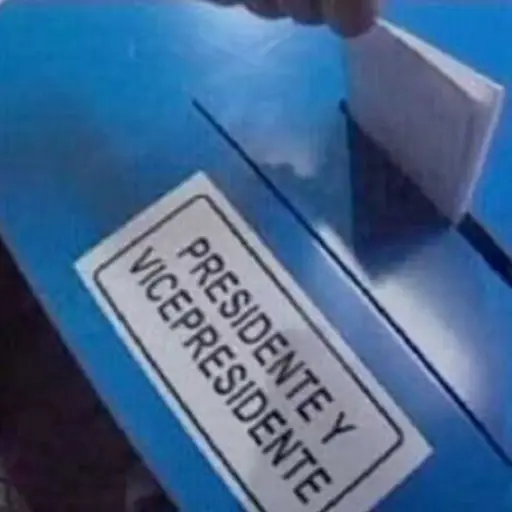 centro de votación elecciones voto papeleta ,