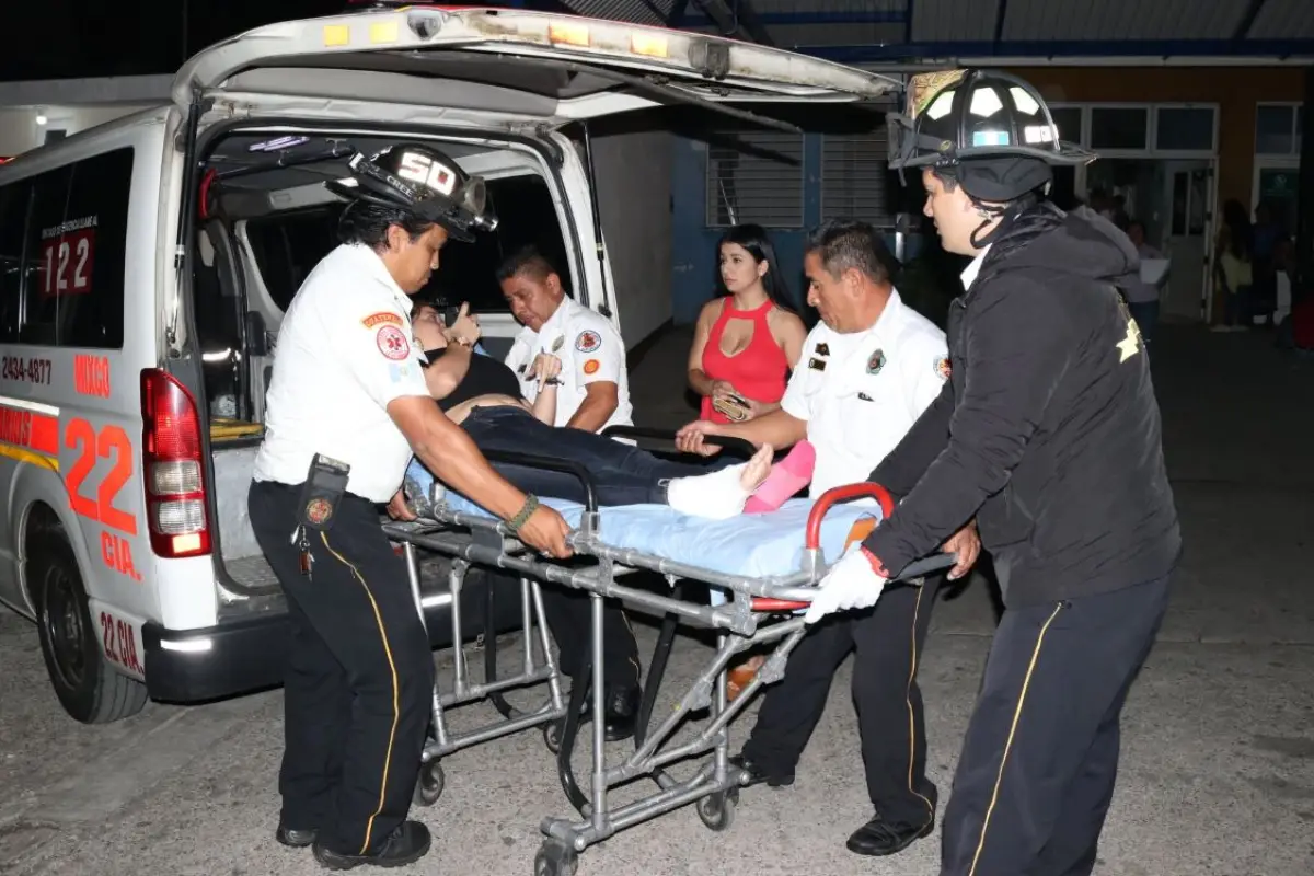 ataque armado - bomberos voluntarios, 