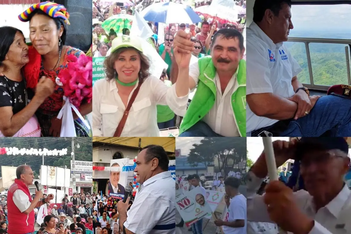 Los candidatos se encuentran en la recta final de la campaña electoral.