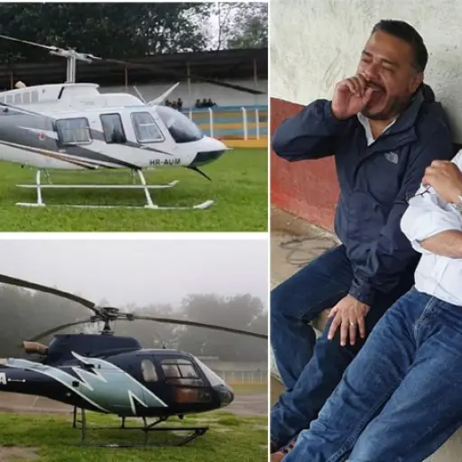 Debido a las condiciones del clima aterrizaron en Suchitepéquez.