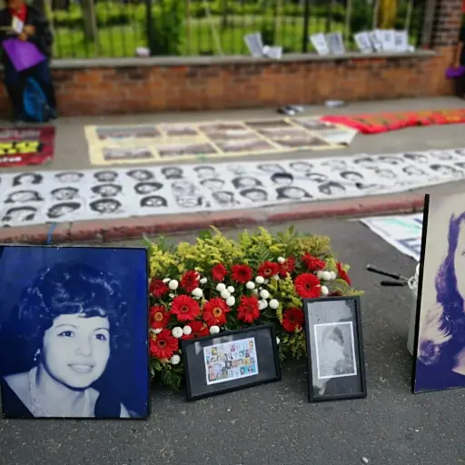 Además, se exigió el esclarecimiento de casos de víctimas desaparecidas. Foto: Manuel García.