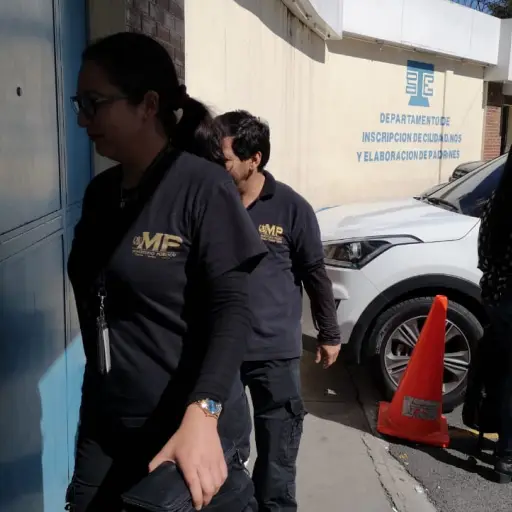 MP allana departamento de informática del TSE.